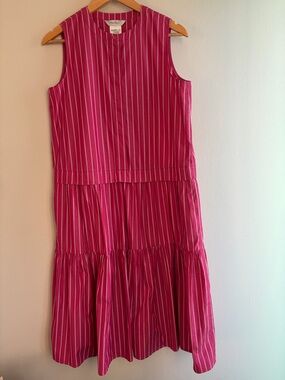 MaxMara Leisure Megaton Cotton Poplin Midi Dress